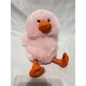 Jo-Ann Stores - 6.5” Pink Baby Chick Plush Orange Beak & Legs Stuffed Animal